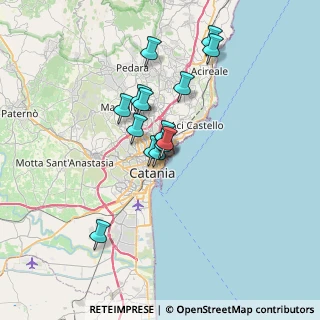 Mappa Via Martino Cilestri, 95127 Catania CT, Italia (6.06643)