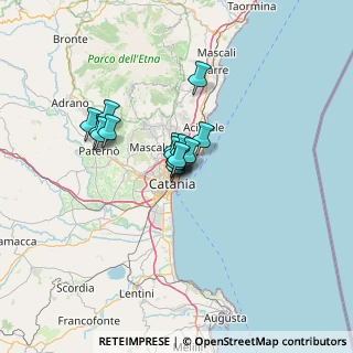 Mappa Via Martino Cilestri, 95127 Catania CT, Italia (8.794)