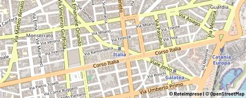 Mappa Catane