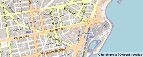 Mappa Catania