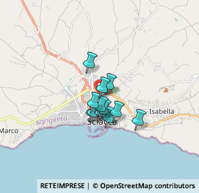 Mappa Via A. De Gasperi, 92019 Sciacca AG, Italia (1.07917)