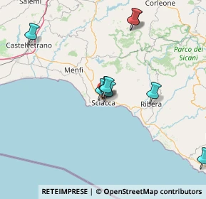 Mappa Via A. De Gasperi, 92019 Sciacca AG, Italia (34.5145)