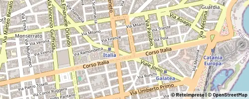 Mappa Catane