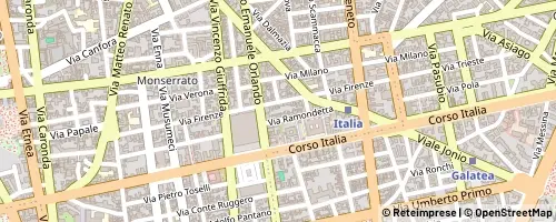 Mappa Catania