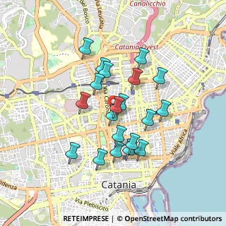 Mappa Via Amore, 95128 Catania CT, Italia (0.8475)