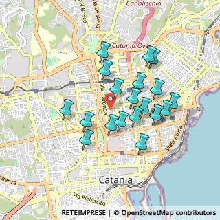 Mappa Via Amore, 95128 Catania CT, Italia (0.8785)