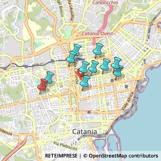 Mappa Via Amore, 95128 Catania CT, Italia (0.71273)
