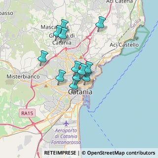 Mappa Via Amore, 95128 Catania CT, Italia (2.96833)