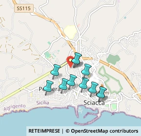 Mappa Via Nastasi Brigadiere, 92019 Sciacca AG, Italia (0.80636)