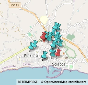 Mappa Via Nastasi Brigadiere, 92019 Sciacca AG, Italia (0.6095)