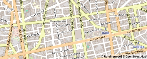 Mappa Catania