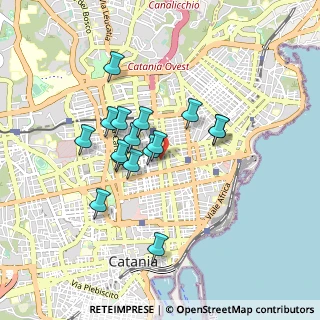 Mappa Via Firenze, 95128 Catania CT, Italia (0.79625)