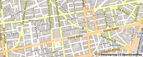Mappa Catania