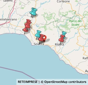 Mappa Via Fontana Calda, 92019 Sciacca AG, Italia (12.73273)