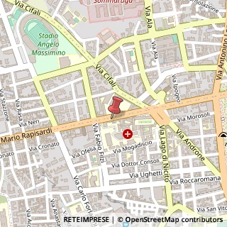 Mappa Via Michele Rapisardi, 1, 95100 Catania, Catania (Sicilia)