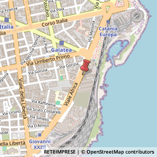Mappa Viale Africa, 31, 95129 Catania, Catania (Sicilia)