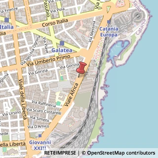 Mappa Viale Africa,  31, 95129 Catania, Catania (Sicilia)