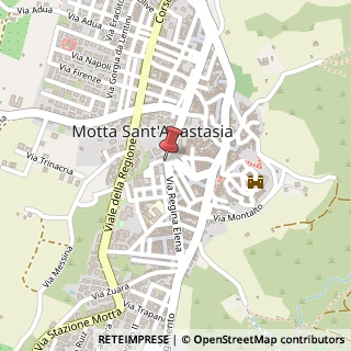 Mappa Via Regina Elena, 2, 95040 Motta Sant'Anastasia, Catania (Sicilia)