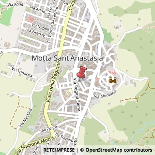 Mappa Via dei Mille, 8, 95040 Motta Sant'Anastasia, Catania (Sicilia)