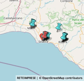 Mappa Via Ferrara, 92019 Sciacca AG, Italia (10.0565)