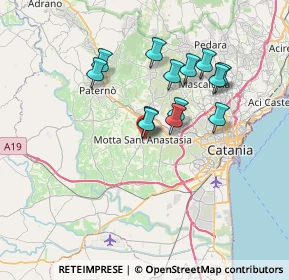 Mappa Via Castello, 95040 Motta Sant'Anastasia CT, Italia (6.70692)