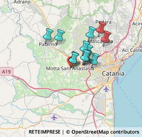Mappa Via Castello, 95040 Motta Sant'Anastasia CT, Italia (5.10923)