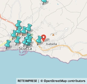 Mappa Via delle Campanule, 92019 Sciacca AG, Italia (2.39385)