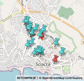 Mappa Via Siracusa, 92019 Sciacca AG, Italia (0.4135)