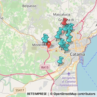 Mappa Corso Carlo Marx Auchan, 95045 Misterbianco CT, Italia (3.36071)