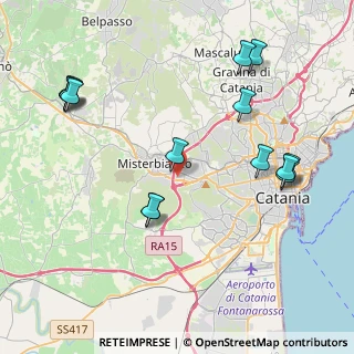 Mappa Via Comunità Economica Europea, 95045 Misterbianco CT, Italia (5.34857)