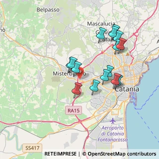 Mappa Via Comunità Economica Europea, 95045 Misterbianco CT, Italia (3.844)