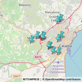 Mappa Via Comunità Economica Europea, 95045 Misterbianco CT, Italia (3.26167)