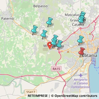 Mappa SP12ii, 95045 Misterbianco CT, Italia (4.55182)