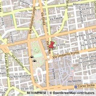 Mappa Via Etnea, 324, 95129 Catania, Catania (Sicilia)