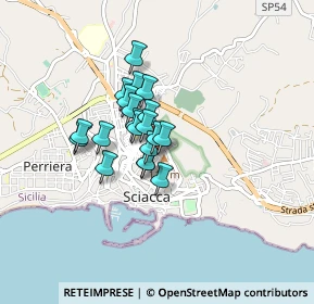 Mappa Cortile Vetrano, 92019 Sciacca AG, Italia (0.5875)