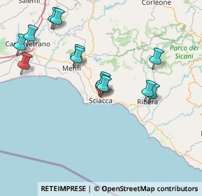 Mappa Cortile Vetrano, 92019 Sciacca AG, Italia (17.93077)
