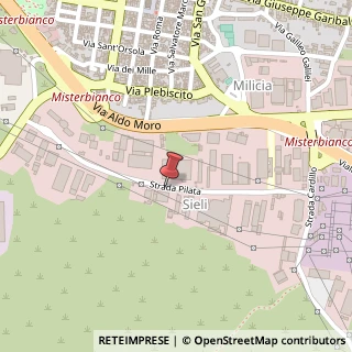 Mappa Strada Comunale Pilata, 29, 95045 Misterbianco, Catania (Sicilia)