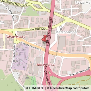 Mappa Via Comunità Economica Europea, 27, 95045 Misterbianco, Catania (Sicilia)