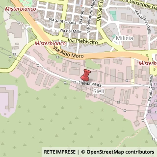Mappa Strada Comunale Pilata, 95045 Misterbianco CT, Italia, 95045 Misterbianco, Catania (Sicilia)