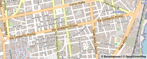 Mappa Catania
