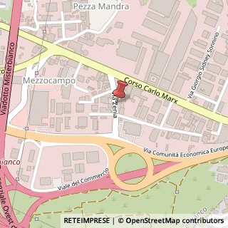 Mappa Via Zenia, 5, 95045 Misterbianco, Catania (Sicilia)