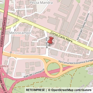 Mappa Via Zenia, 9, 95045 Misterbianco, Catania (Sicilia)