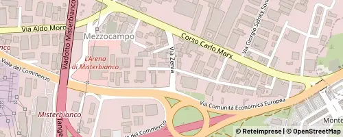 Mappa Misterbianco