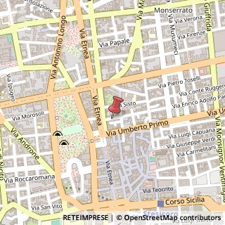 Mappa Via Giuseppe De Felice, 14, 95129 Misterbianco, Catania (Sicilia)