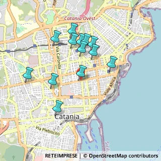 Mappa Via Monsignor Ventimiglia, 95129 Catania CT, Italia (0.97538)
