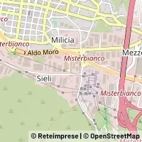 Karte Misterbianco