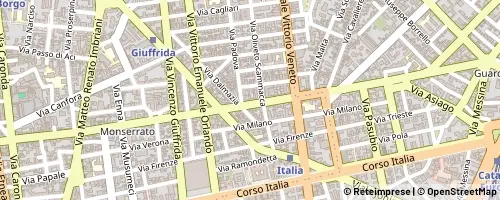 Mappa Catania