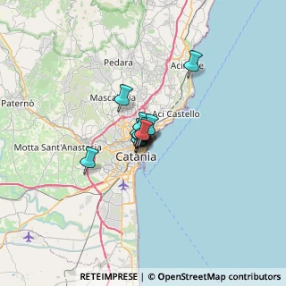 Mappa Via MILANO, 95127 Catania CT, Italia (2.86583)