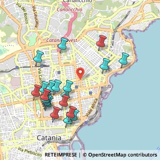 Mappa Piazza Corsica, 95127 Catania CT, Italia (1.2065)