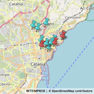 Mappa Via MILANO, 95127 Catania CT, Italia (1.115)